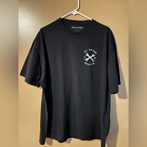 K1 Speed Racing Indoor Kart Racing Short Sleeve T Shirt Size 2XL Black